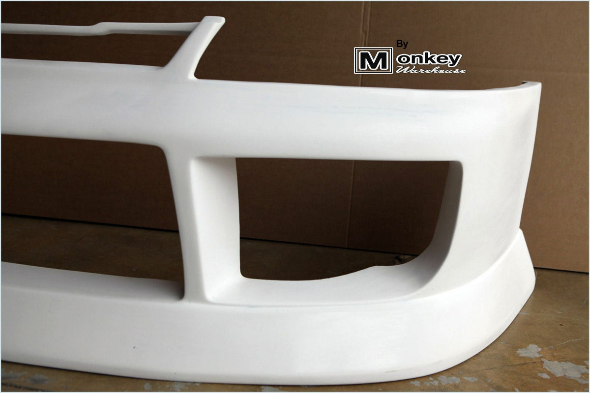 Installed View - Nissan Skyline R33 S1: BN Sports Style Front Bumper
