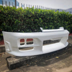 Installed View - Nissan Skyline R33 S2: Nismo Style Front Bumper