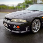 Installed View - Nissan Skyline R33 S2: Nismo Style Front Bumper