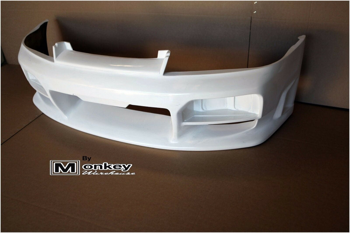 Installed View - Nissan Skyline R33 S2: Nismo Style Front Bumper