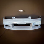 Installed View - Nissan Skyline R33 S2: Nismo Style Front Bumper