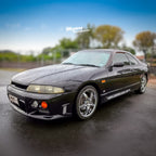 Installed View - Nissan Skyline R33 S2: Nismo Style Front Bumper