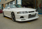 Installed View - Nissan Skyline R33 S2: Trust Greddy Style Front Bumper