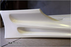 Installed View - Nissan Skyline R34 Coupe: Bomex Style Side Skirts