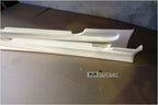 Installed View - Nissan Skyline R34 Coupe: Bomex Style Side Skirts