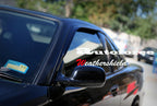Installed View - Nissan Skyline R34 Coupe: Premium Window Visors