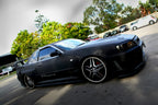 Installed View - Nissan Skyline R34 Coupe: Premium Window Visors