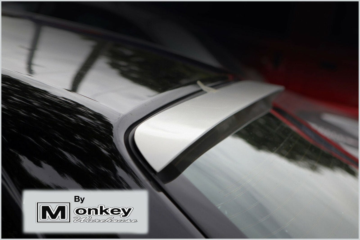 Installed View - Nissan Skyline R34 Coupe: Rear Roof Drift Wing Spoiler
