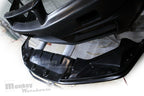 Installed View - Nissan Skyline R34 GT-R: Nur Spec Style Front Bumper