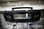 Installed View - Nissan Skyline R34 GT-R: Nur Spec Style Front Bumper