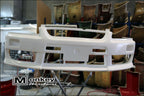 Installed View - Nissan Skyline R34 GT-T: Nismo Style Front Bumper
