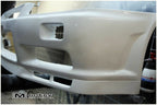 Installed View - Nissan Skyline R34: GTR Nur Spec Style Front Bumper
