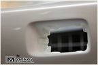 Installed View - Nissan Skyline R34: GTR Nur Spec Style Front Bumper