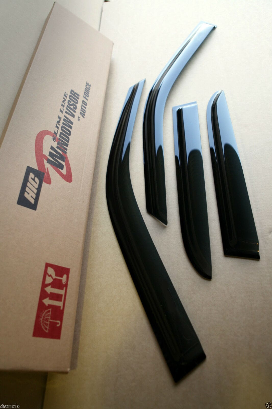 Installed View - Nissan Skyline R34 Sedan: Premium Window Visors