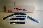 Installed View - Nissan Skyline R34 Sedan: Premium Window Visors