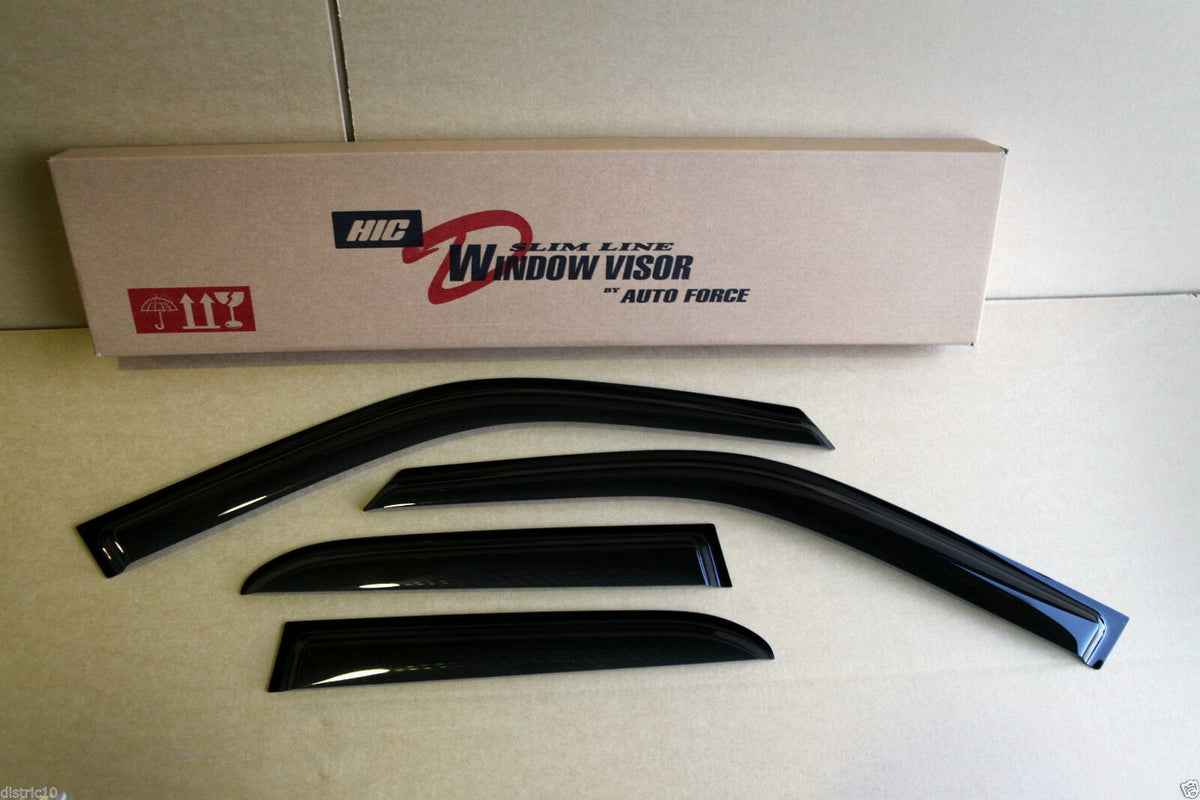 Installed View - Nissan Skyline R34 Sedan: Premium Window Visors