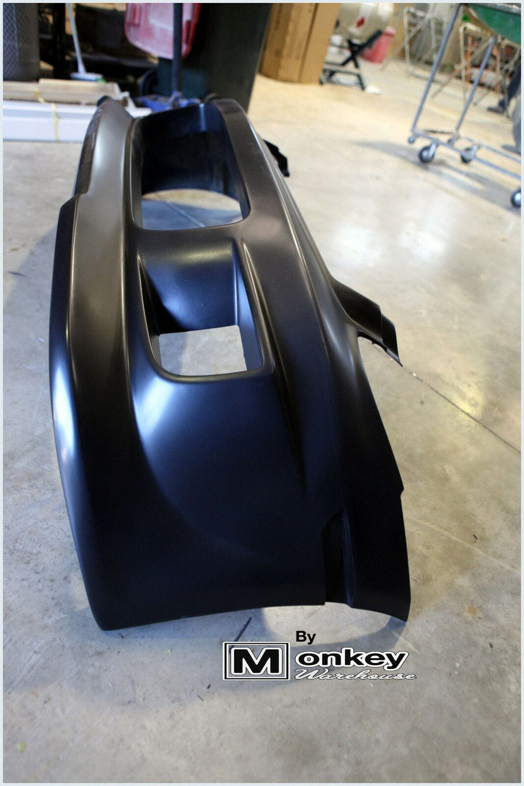 Installed View - Nissan Skyline V35 Coupe: Trust Greddy Front Bumper