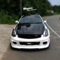 Installed View - Nissan Skyline V35 Coupe: Trust Greddy Front Bumper