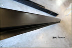 Installed View - Nissan V35 Skyline Coupe: Trust Greddy Style Side Skirts