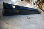 Installed View - Nissan V35 Skyline Coupe: Trust Greddy Style Side Skirts