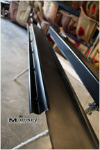 Installed View - Nissan V35 Skyline Coupe: Trust Greddy Style Side Skirts