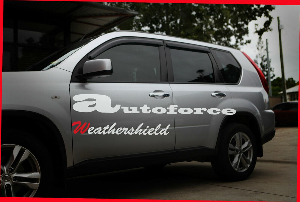 Installed View - Nissan X-Trail T30 (2001-2007): Premium Window Visors