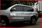 Installed View - Nissan X-Trail T30 (2001-2007): Premium Window Visors