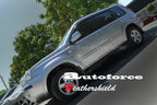 Installed View - Nissan X-Trail T30 (2001-2007): Premium Window Visors