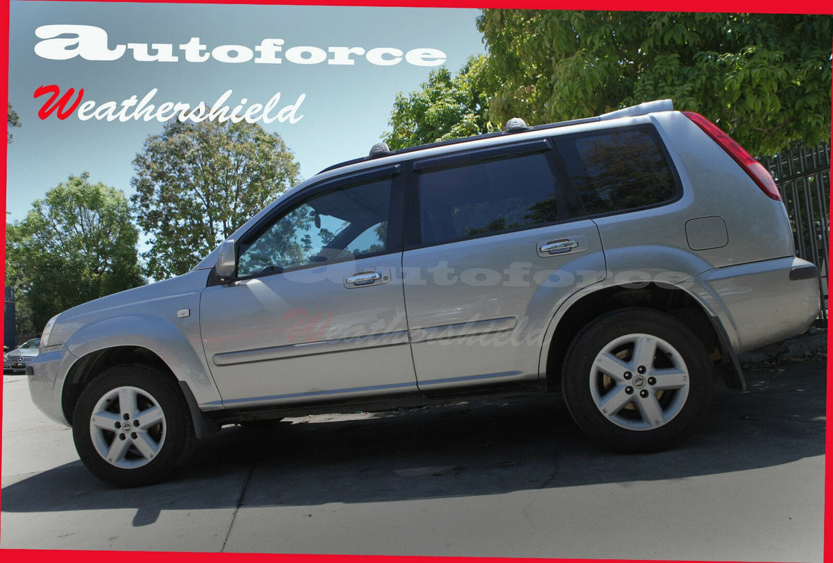 Installed View - Nissan X-Trail T30 (2001-2007): Premium Window Visors