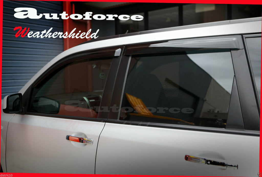 Installed View - Nissan X-Trail T30 (2001-2007): Premium Window Visors