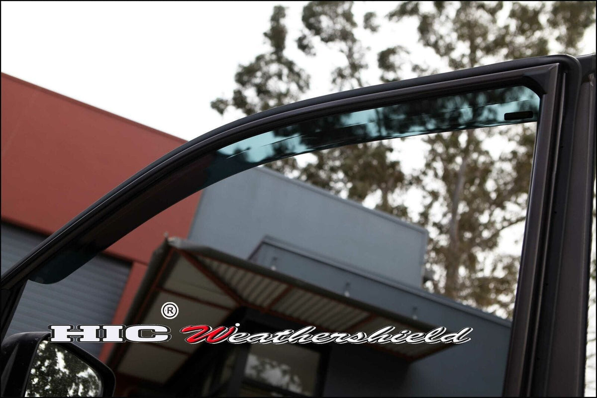 Installed View - Nissan X-Trail T31 (2007-2013): Premium Window Visors