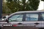 Installed View - Nissan X-Trail T31 (2007-2013): Premium Window Visors