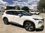 Installed View - Nissan X-Trail T33 (2021-On): Premium Window Visors Chrome Trim