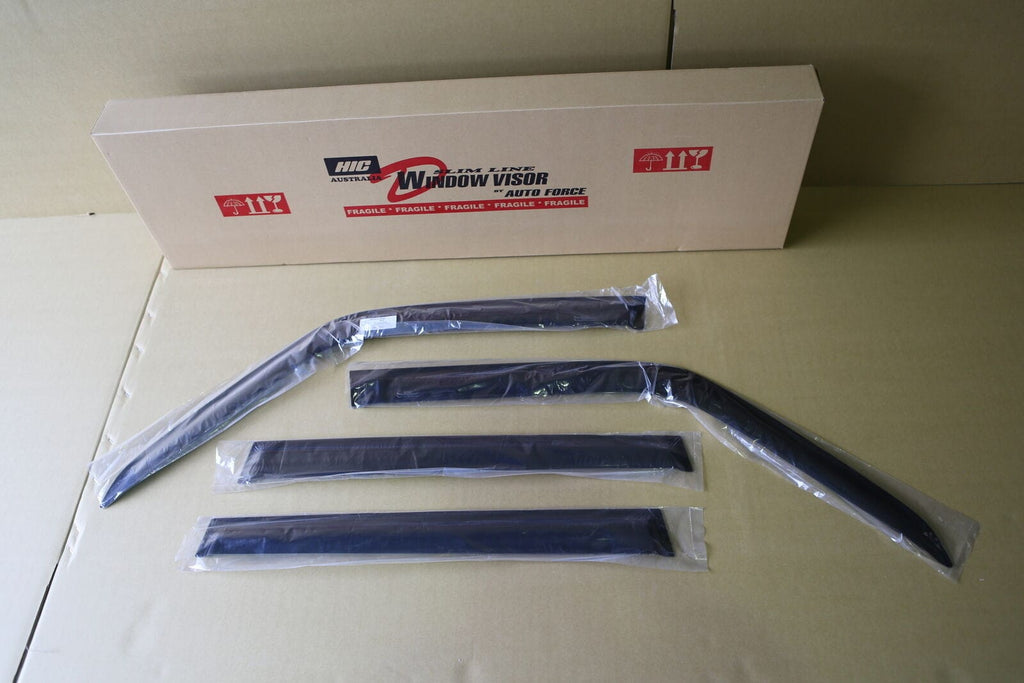 Installed View - Range Rover (1995-2001): Premium Window Visors