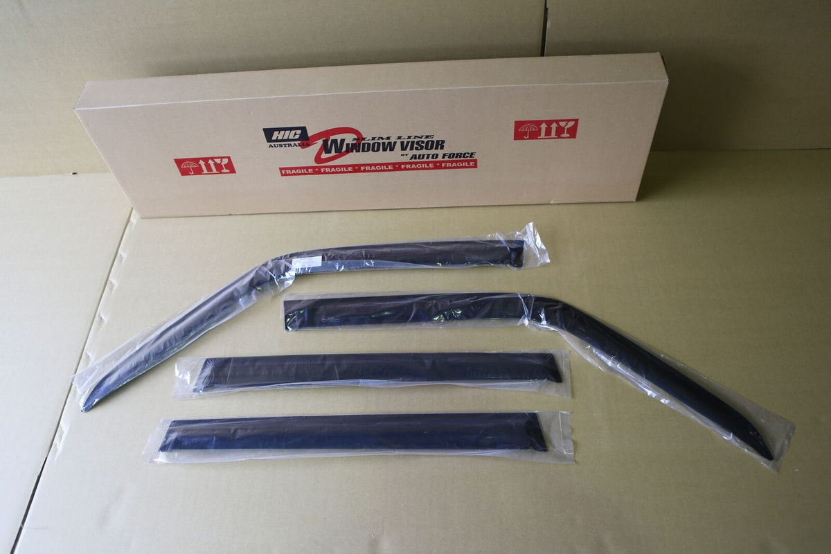 Installed View - Range Rover (1995-2001): Premium Window Visors