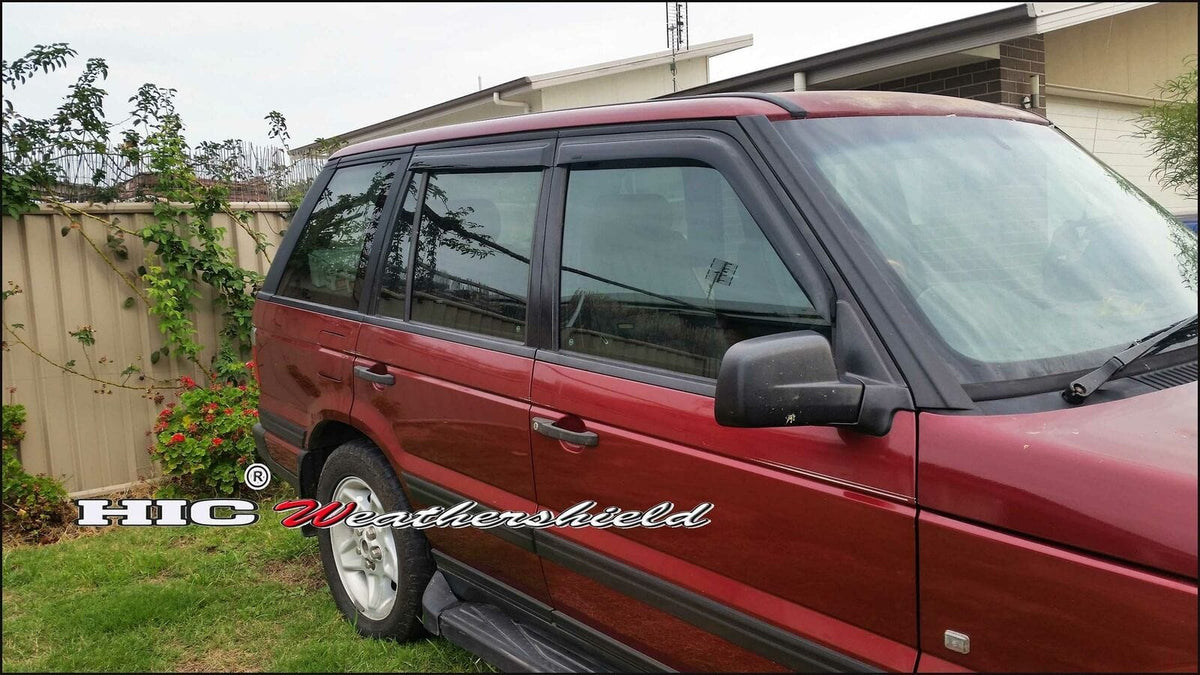 Installed View - Range Rover (1995-2001): Premium Window Visors