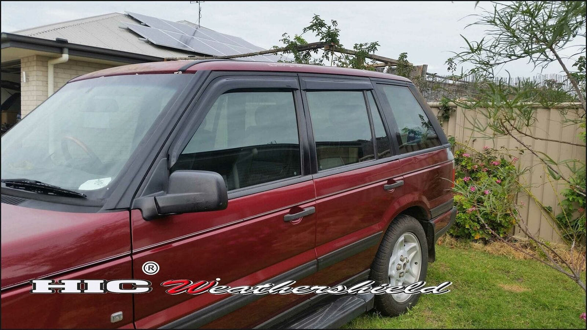 Installed View - Range Rover (1995-2001): Premium Window Visors