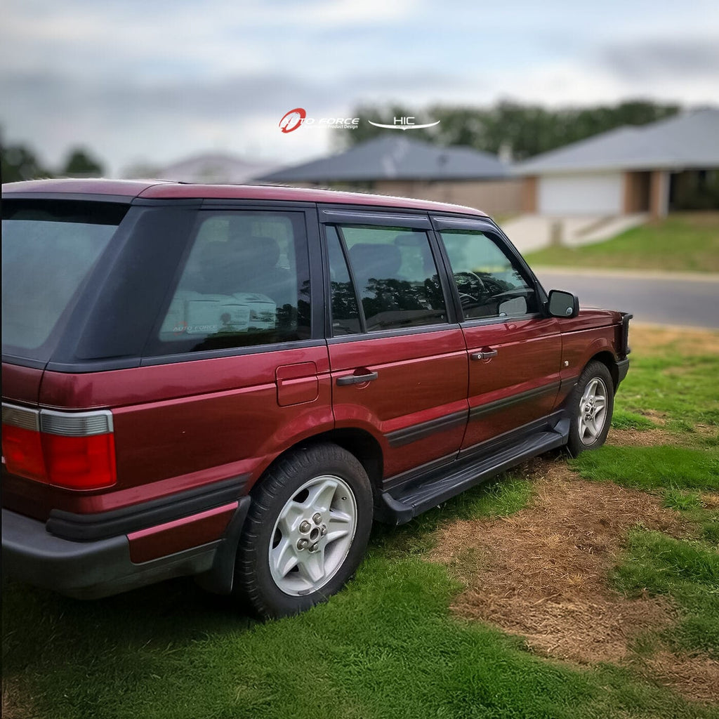 Installed View - Range Rover (1995-2001): Premium Window Visors