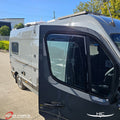 Installed View - Renault Master (2012-2024): Premium In-Channel Window Visors