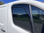 Installed View - Renault Trafic (2015-2026): Premium In-Channel Window Visors
