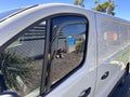 Installed View - Renault Trafic (2015-2026): Premium In-Channel Window Visors
