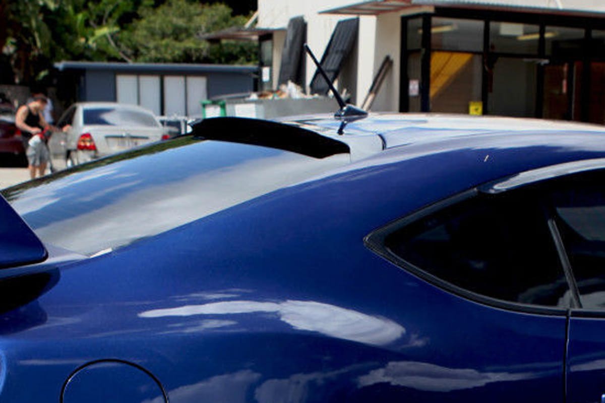 Installed View - Subaru BRZ ZC6 / Toyota 86 ZN6 (2012-2021): Carbon Style Roof Spoiler