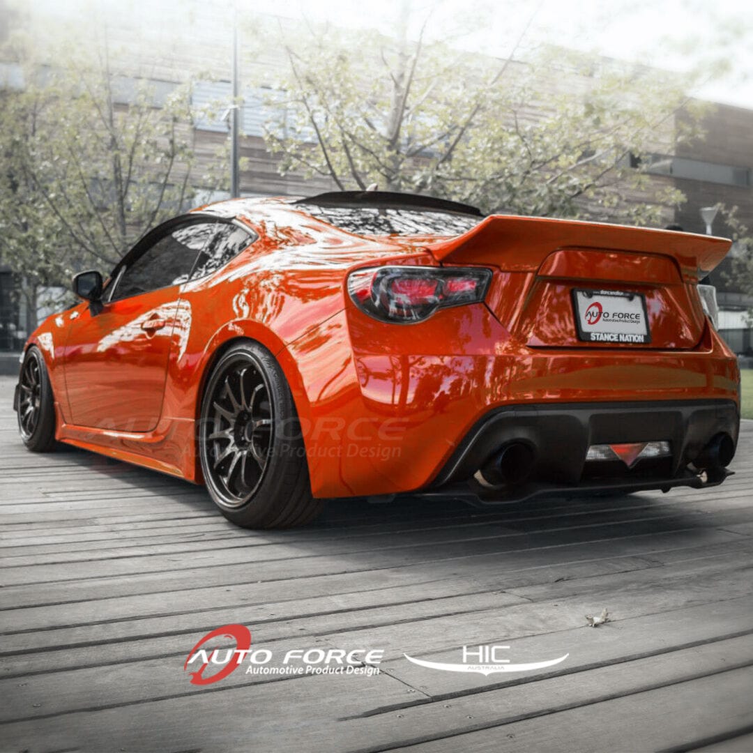 Installed View - Subaru BRZ ZC6 / Toyota 86 ZN6 (2012-2021): Premium Roof Spoiler