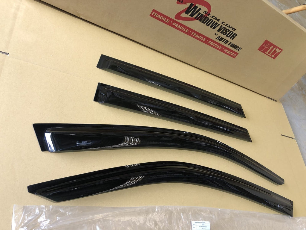 Installed View - Subaru Forester (2012-2018): Premium Window Visors