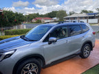 Installed View - Subaru Forester (2018-2022): Premium Window Visors