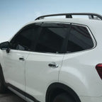 Installed View - Subaru Forester (2018-2022): Premium Window Visors
