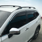 Installed View - Subaru Forester (2018-2022): Premium Window Visors