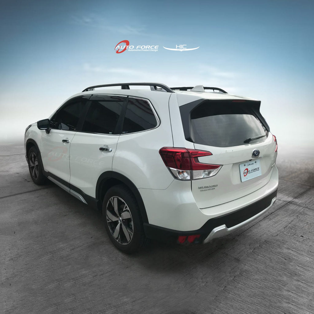 Installed View - Subaru Forester (2018-2022): Premium Window Visors