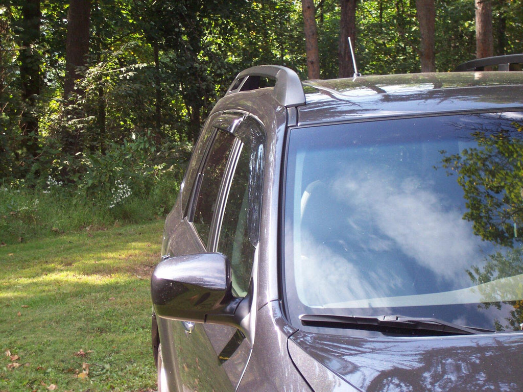 Installed View - Subaru Forester S3 (2008-2012): Premium Window Visors