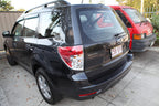 Installed View - Subaru Forester S3 (2008-2012): Premium Window Visors